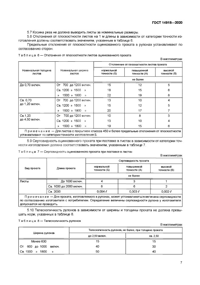 ГОСТ 14918-2020