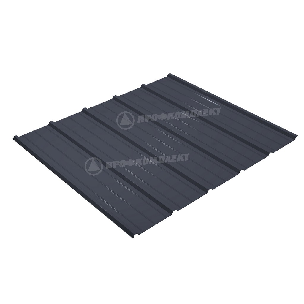 Профлист ПРОФКОМПЛЕКТ ПК-15х1135-Д Кровельный (ПЭ-01-9005-0.45)