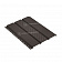 Софит ПРОФКОМПЛЕКТ металлический центральная перфорация 370 (ПЭ-01-8019-0.45)