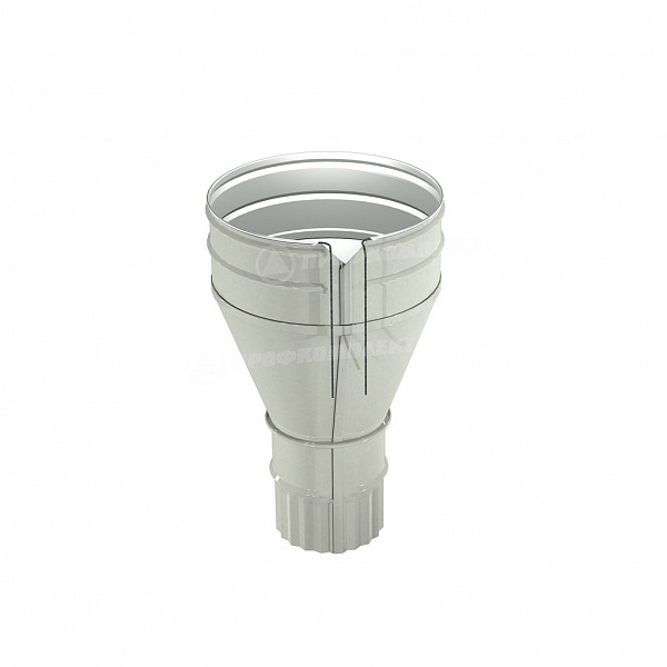 Воронка водосточная ПРОФКОМПЛЕКТ (ОЦ+ППК-9002-D120-0.50)