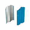 Штакетник металлический ПРОФКОМПЛЕКТ М-образный ПРО фигурный 123 (ПЭ-01-5015-ОН)