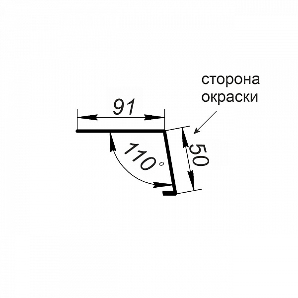 Капельник 91*50*2000 (ПЭ-01-3003-0.45)